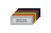 Magnetic window header letter portrait (US size)