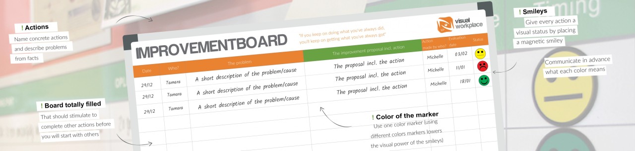 Are lean tools and improvement boards always employable?
