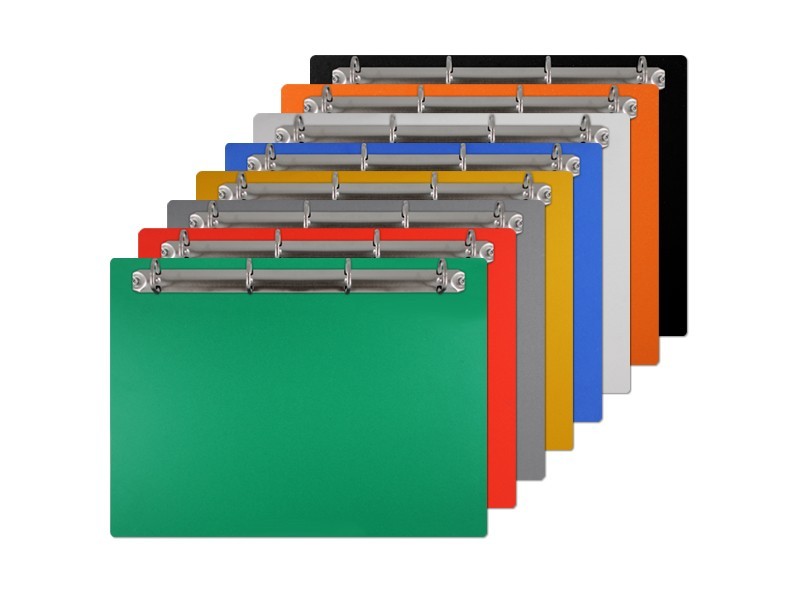 Magnetic ring binder clipboard A4 - landscape - TnP Visual Workplace