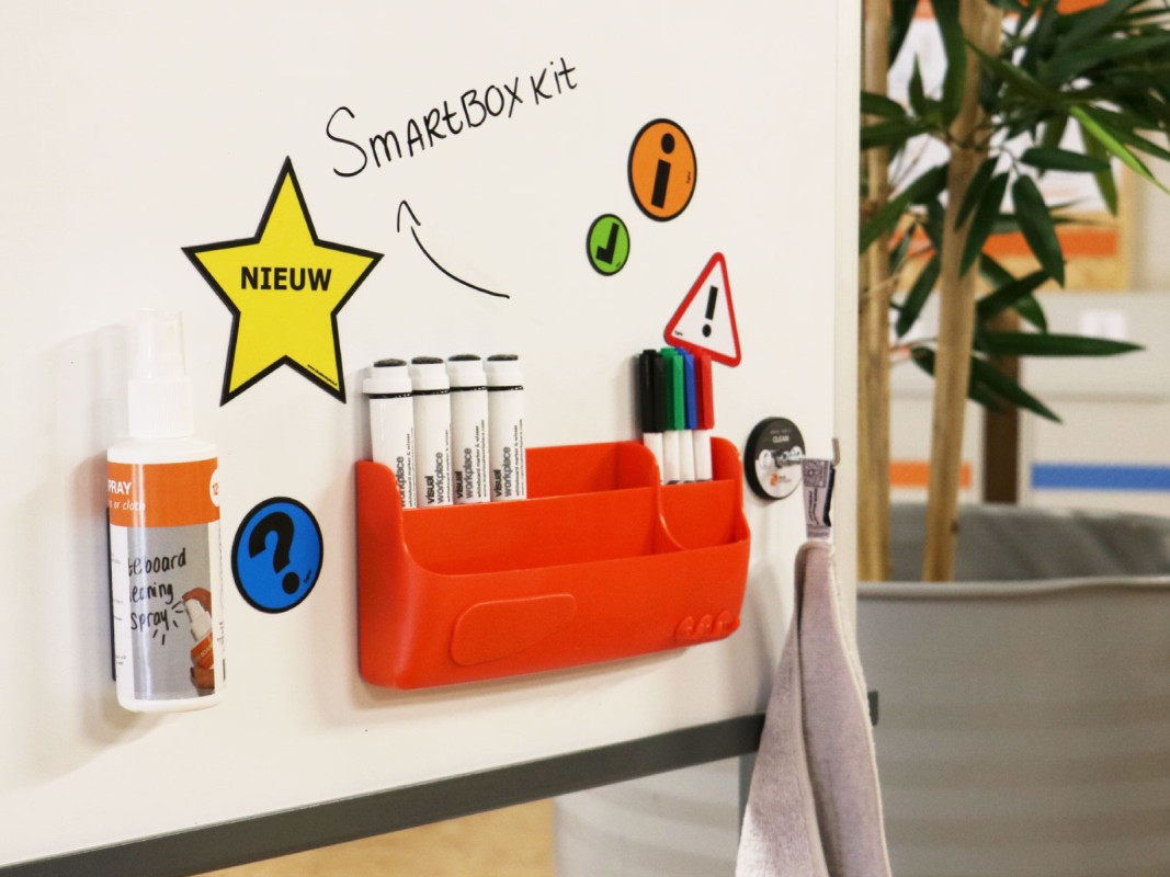 Dry Erase Board Marker Kit with Eraser and Spray