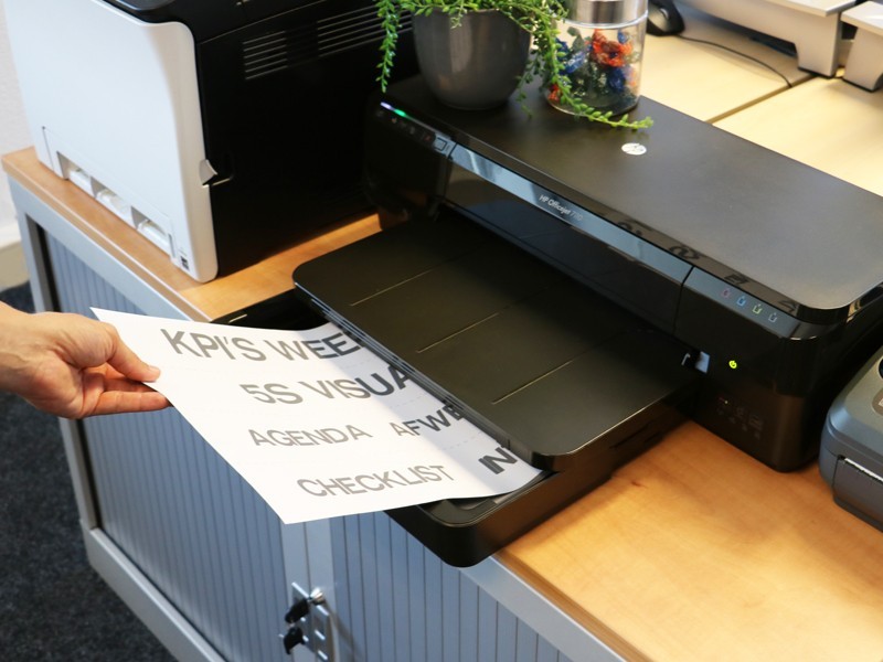 Magnetic printable sheets A4 - TnP Visual Workplace