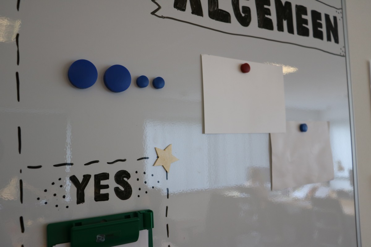 Whiteboard magnets round 30mm - TnP Visual Workplace