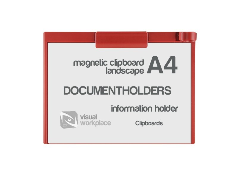Magnetic clipboard A4 - landscape - TnP Visual Workplace