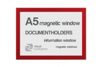 Magnetic windows A5 | Red