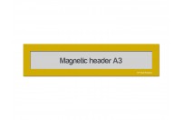 Magnetic window A3 headers | Yellow