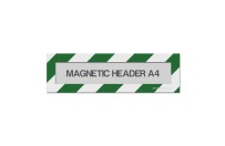 Magnetic window A4 headers (mixed colours) | Green / White