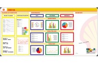 KPI board | Example Shell (120x240cm)