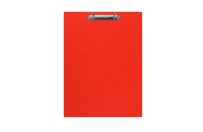 Magnetic ring binder clipboard A4 - portrait | Red