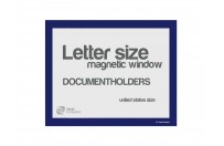 Magnetic windows Letter (US size) | Blue