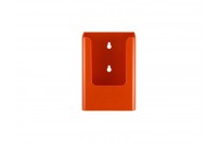 Leaflet holder magnetic A6 - portrait (colour) | Orange
