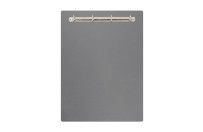 Magnetic ring binder clipboard A3 - portrait | Gray