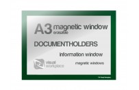 Magnetic Window A3 erasable | Green
