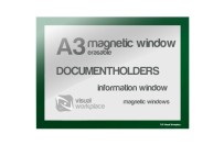 Magnetic Window A3 erasable | Green