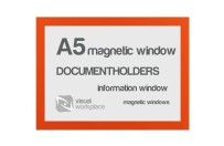 Magnetic windows A5 | Orange