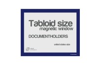 Magnetic windows Tabloid (US size) | Blue