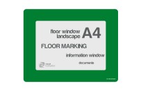 Floorwindows A4 (set) | Green