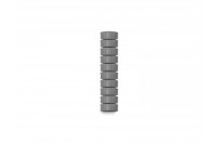 Whiteboard magnets round 15mm | Gray