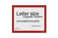 Magnetic windows Letter (US size) | Red