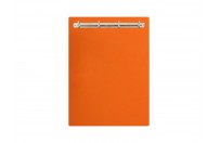 Magnetic ring binder clipboard A3 - portrait | Orange