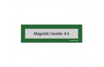 Magnetic Window A4 headers | Green