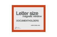 Magnetic windows Letter (US size) | Orange