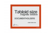 Magnetic windows Tabloid (US size) | Orange