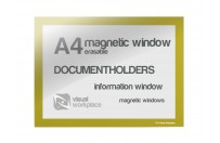 Magnetic Window A4 erasable | Yellow