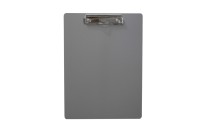 Clipboard magnetic A4 incl. paper clip (portrait) | Gray