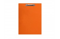 Magnetic ring binder clipboard A4 - portrait | Orange
