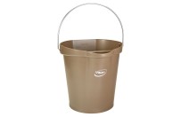 Vikan bucket (12 liter) | Brown