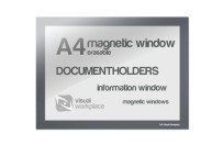 Magnetic Window A4 erasable | Gray