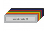 Magnetic window A3 headers