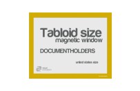 Magnetic windows Tabloid (US size) | Yellow