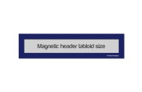 Magnetic Window Headers Tabloid (US size) | Blue