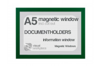 Magnetic window A5 (incl. cut out) | Green