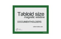 Magnetic windows Tabloid (US size) | Green