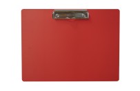 Clipboard magnetic A4 incl. paper clip (landscape) | Red