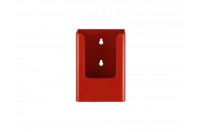 Leaflet holder magnetic A6 - portrait (colour) | Red