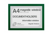 Magnetic windows A4 (incl. cut out) | Green