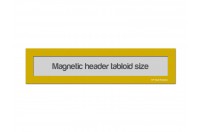 Magnetic Window Headers Tabloid (US size) | Yellow
