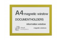 Magnetic windows A4 | Yellow