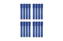 Detectable whiteboard markers (set solid colours)