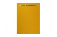 Magnetic ring binder clipboard A3 - portrait | Yellow