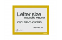 Magnetic windows Letter (US size) | Yellow