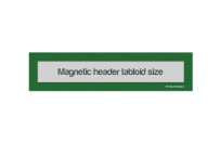 Magnetic Window Headers Tabloid (US size) | Green