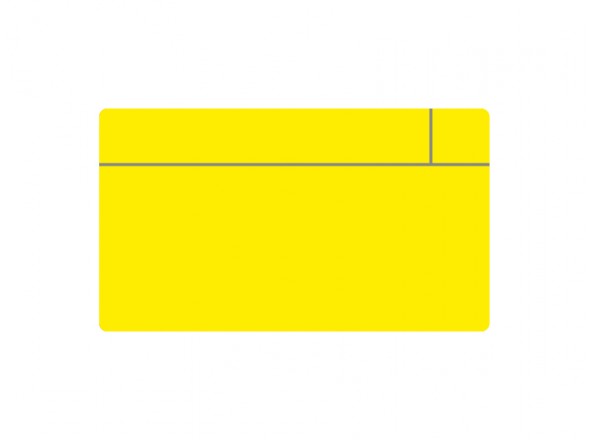 Whiteboard scrumcard yellow large