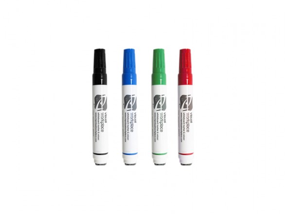 Magnetic whiteboard markers (various colours)