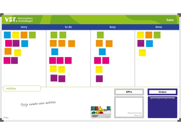 VSTelecom Scrum board200x120cm