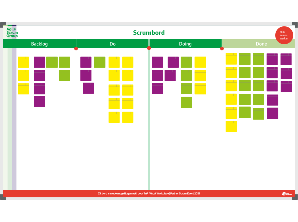 Scrumboard Agile Scrumj Group (200x120cm)