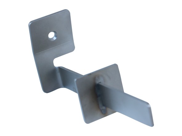 Stainless steel storage hook single with stop